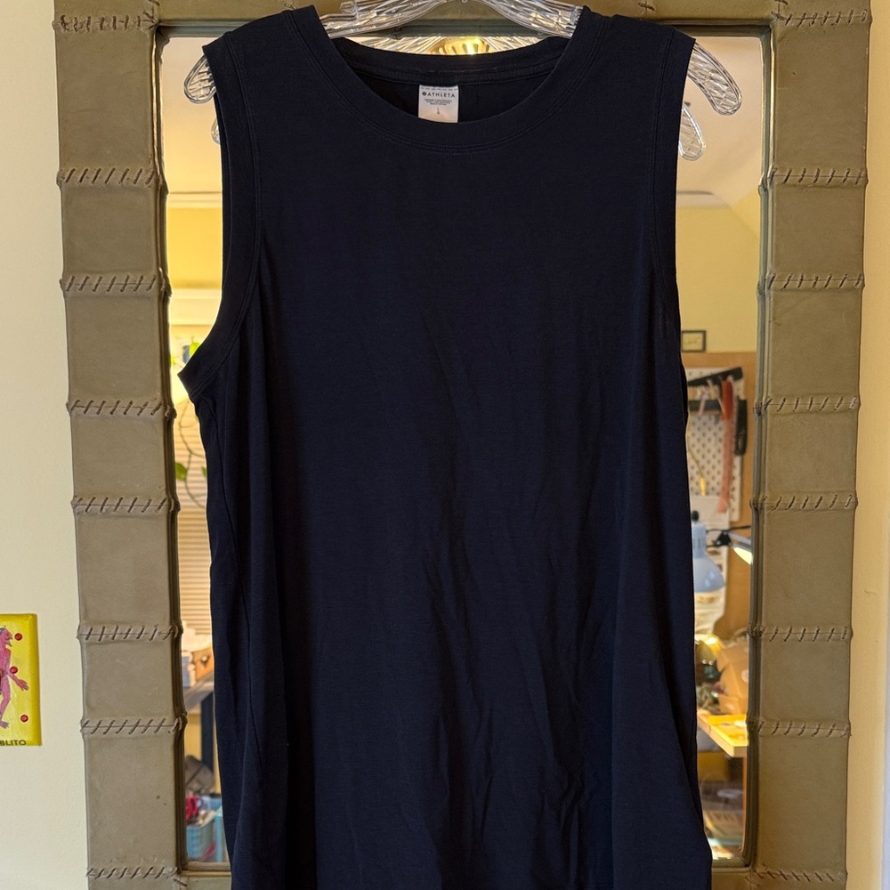 Athleta Vital Tank Top 2.0 for Women, Black, Size L